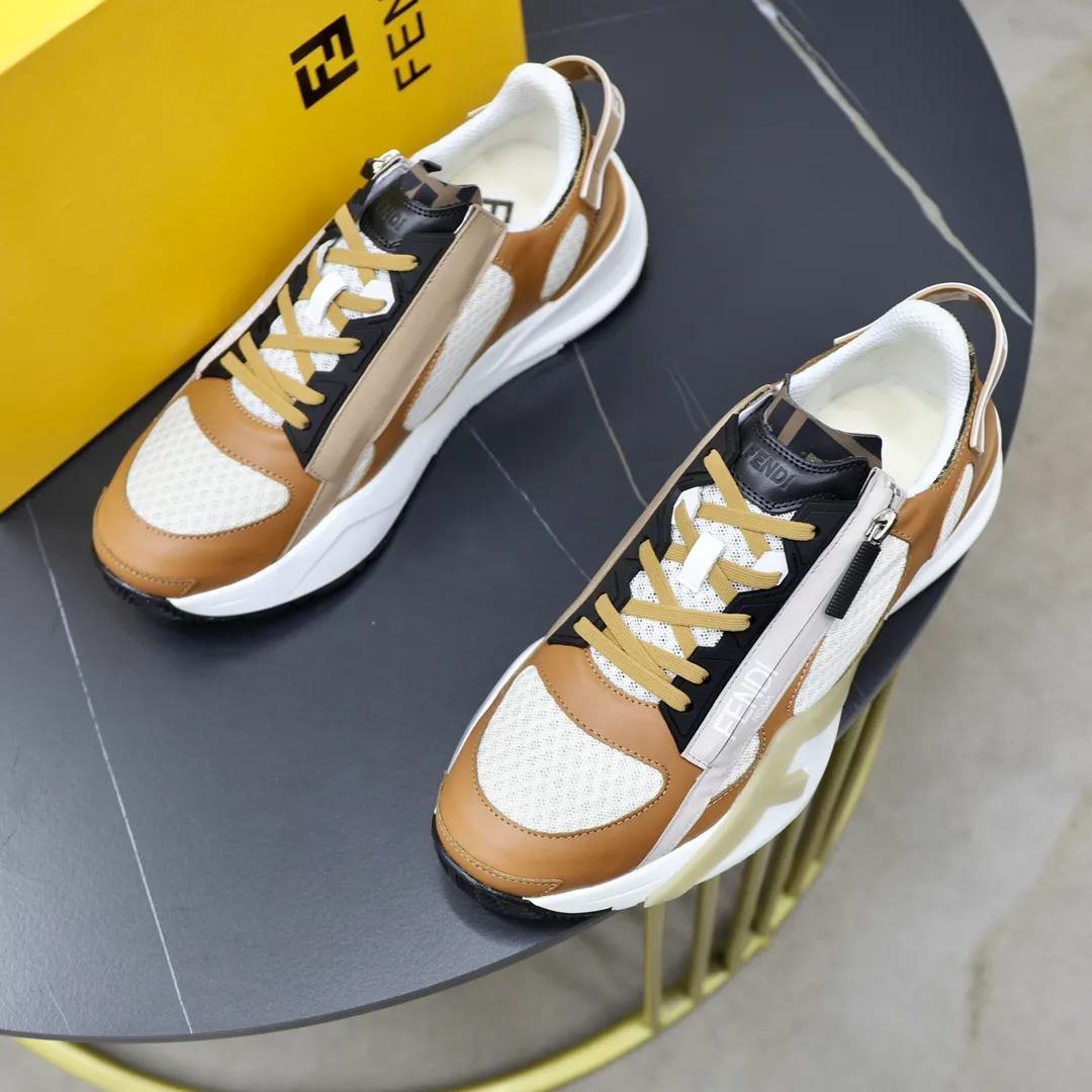 Men's men's shoes 290🔥Brand: FENDI Size: 38-44 (45, 46 customized) Grade: Original quality High version Material: Imported cowhide ➕ High-quality and comfortable lining Original lightweight non-slip outsole Style category: Travel Fashion casual shoes Versatile trend